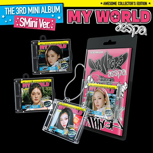 에스파(aespa) - 미니3집 [MY WORLD] (SMini Ver.스마트앨범)