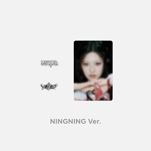 aespa_NINGNING_LOGO BADGE_MY WORLD