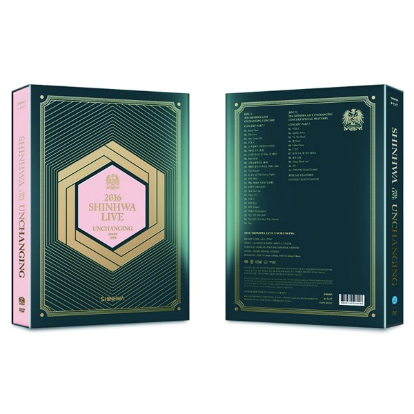 신화(Shinhwa) - 2016 SHINHWA LIVE  UNCHANGING DVD (2DISC)