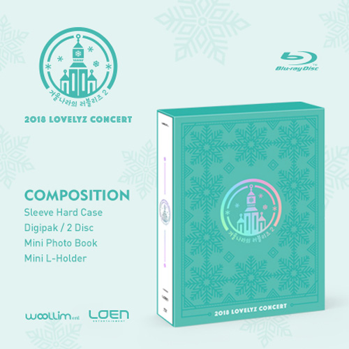 러블리즈(Lovelyz) - 2018 LOVELYZ CONCERT 겨울나라의 러블리즈2 Blu-ray