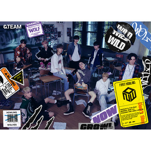 &TEAM (앤팀) - 1st ALBUM [First Howling : NOW] (LIMITED EDITION A)