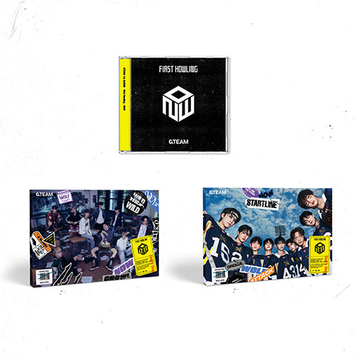 [세트/앨범3종] &TEAM (앤팀) - 1st ALBUM [First Howling : NOW] (STANDARD+LIMITED A&B EDITION)