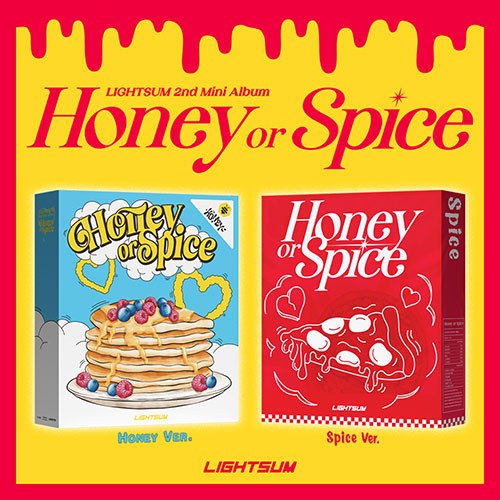 [세트/앨범2종] LIGHTSUM - 미니2집 [Honey or Spice]