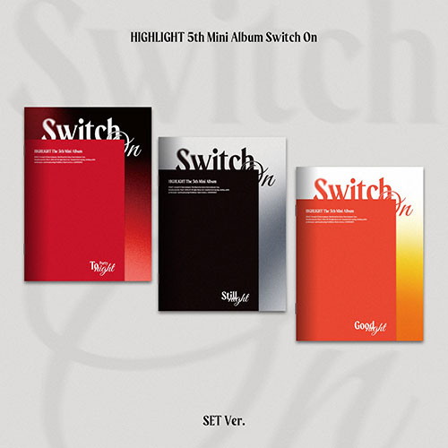 [세트/앨범3종] 하이라이트 (Highlight) - THE 5th MINI ALBUM [Switch On]