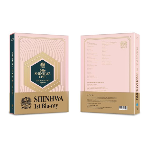 신화(Shinhwa) - 2016 SHINHWA LIVE UNCHANGING Blu-ray (2DISC)