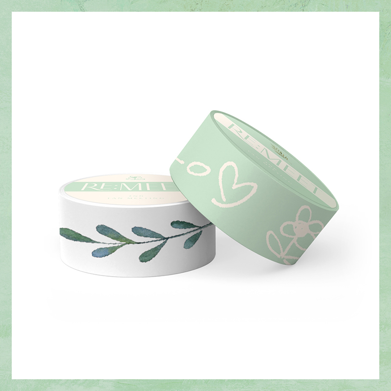 옹성우 (ONG SEONG WU) - 2022 FAN MEETING [RE:MEET] OFFICIAL MD / 마스킹 테이프 세트 (MASKING TAPE SET)