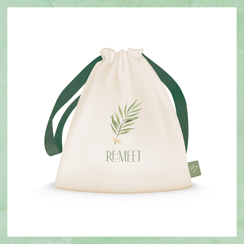 옹성우 (ONG SEONG WU) - 2022 FAN MEETING [RE:MEET] OFFICIAL MD / 스트링 파우치 (STRING POUCH)