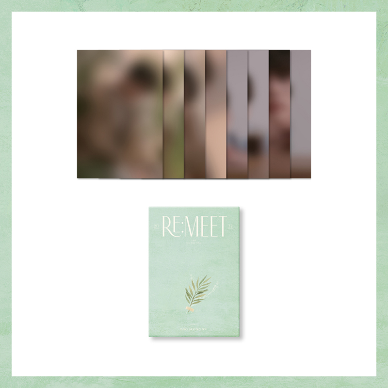 옹성우 (ONG SEONG WU) - 2022 FAN MEETING [RE:MEET] OFFICIAL MD / 엽서 세트 (POSTCARD SET)