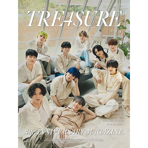 트레저 (TREASURE) - 4th ANNIVERSARY MAGAZINE