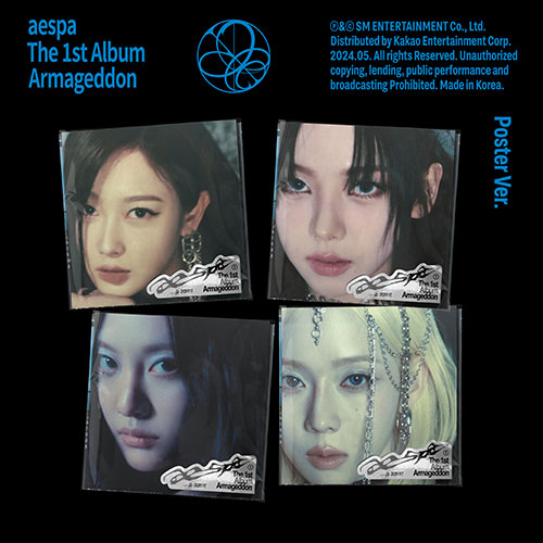 에스파 (aespa) - 정규1집 [Armageddon] (Poster Ver.)