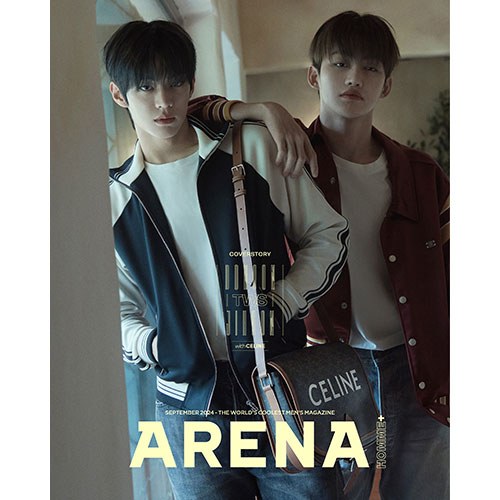 ARENA HOMME+ 아레나 옴므 플러스 2024년 9월호 (표지 투어스 도훈, 지훈 B형)