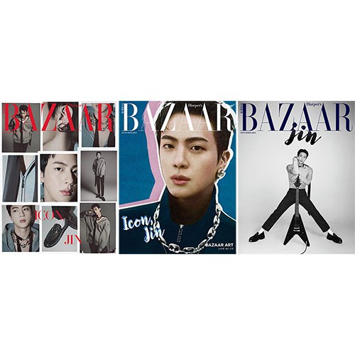 [세트/3종] HARPER'S BAZAAR 바자 : 9월 [2024] 표지 : BTS 진