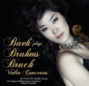 백주영(Ju-Young Baek) - Baek Plays Brahms & Bruch Violin Concertos/ Henrik Schaefer