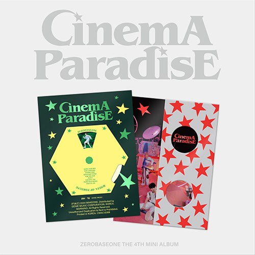 [세트/앨범2종] ZEROBASEONE - The 4th Mini Album [CINEMA PARADISE]