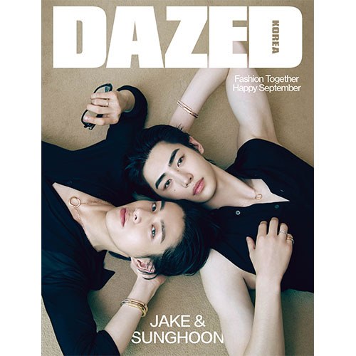 데이즈드 앤 컨퓨즈드 코리아 (Dazed & Confused Korea) 2024년 9월호 (C형) 표지 : 엔하이픈 성훈, 제이크