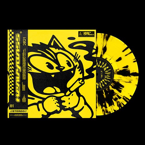 피타입 (P-TYPE) - 정규1집 [HEAVY BASS] LP (2021 REMASTERED)