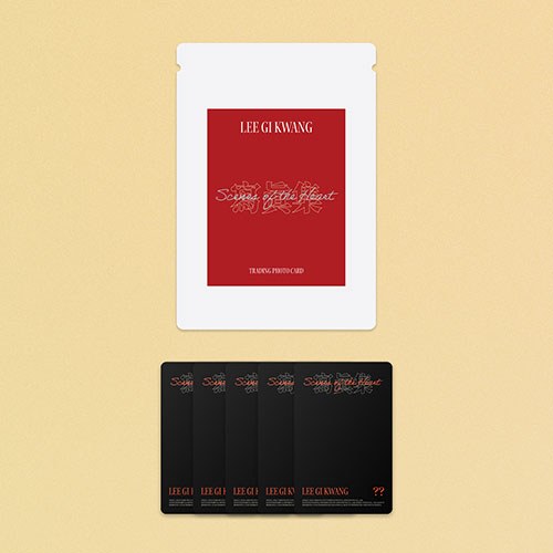 이기광 (LEE GIKWANG) - OFFICIAL PHOTO BOOK [Scenes of the Heart] MD / 트레이딩 포토카드 (TRADING PHOTO CARD)