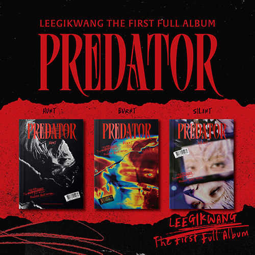 [세트/앨범3종] 이기광 (LEE GIKWANG) - 정규1집 [Predator]