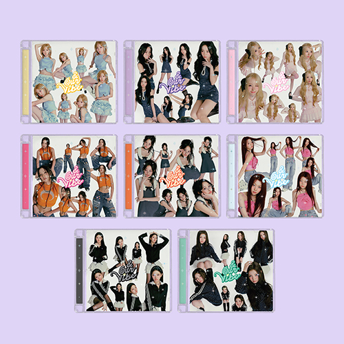 [럭키드로우][세트/앨범8종] SAY MY NAME (세이마이네임) - 3RD EP ALBUM [&Our Vibe] (HYPE VIBE Ver.)