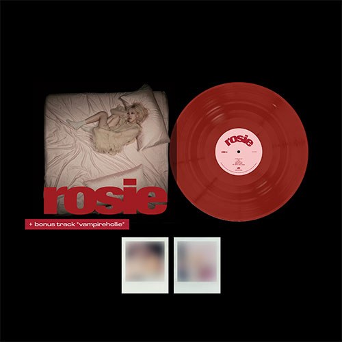 로제 (ROSÉ) - first studio album [rosie] vinyl (vampirehollie edition red)