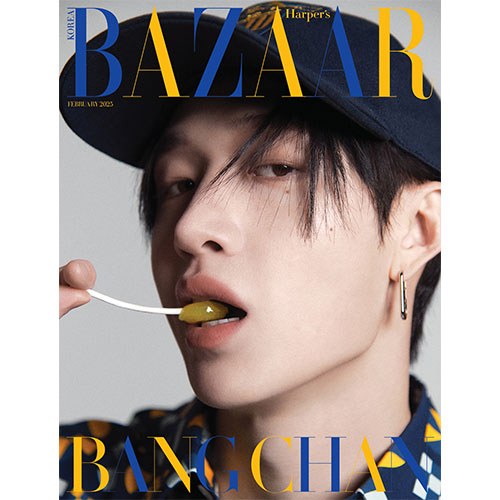 HARPER'S BAZAAR 바자 A형 : 2월 [2025] 표지 : 방찬