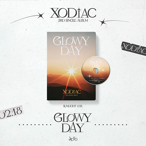 소디엑 (XODIAC) - 3RD SINGLE [GLOWY DAY] (SUNLIGHT Ver.)