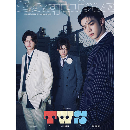 ESQUIRE 에스콰이어 (월간) : 3월 [2025] 표지 : B형 투어스 신유, 지훈, 도훈