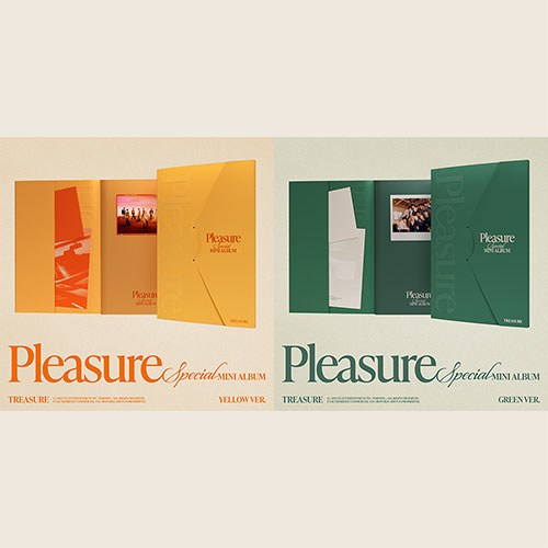 [예약특전][세트/앨범2종] 트레저 (TREASURE) - SPECIAL MINI ALBUM [PLEASURE]
