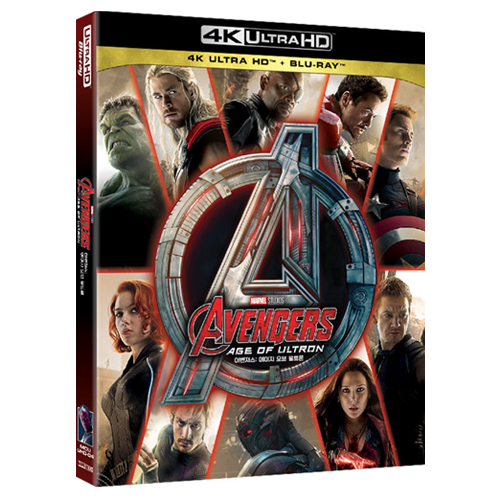 어벤져스 : 에이지 오프 울트론 BLU-RAY 2D + UHD COMBO [2 DISC]