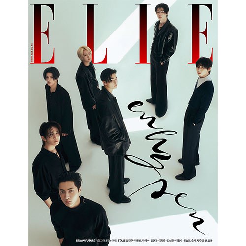 ELLE 엘르 A형 (여성월간) : 4월 [2025] 표지 : 엔하이픈 단체1