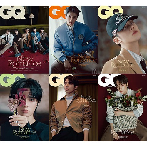 [세트/6종] 지큐 코리아 (GQ Korea) - 2025년 4월호 표지 : 투모로우바이투게더