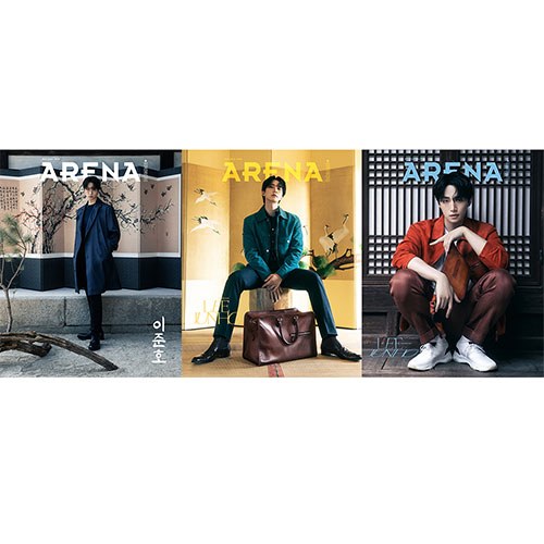 [세트/3종] ARENA HOMME+ 아레나 옴므 플러스 2025년 5월호 (표지 이준호)