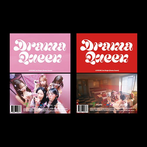[예약특전][세트/앨범2종] 러브원 (LOVEONE) - 2nd Single [Drama Queen]