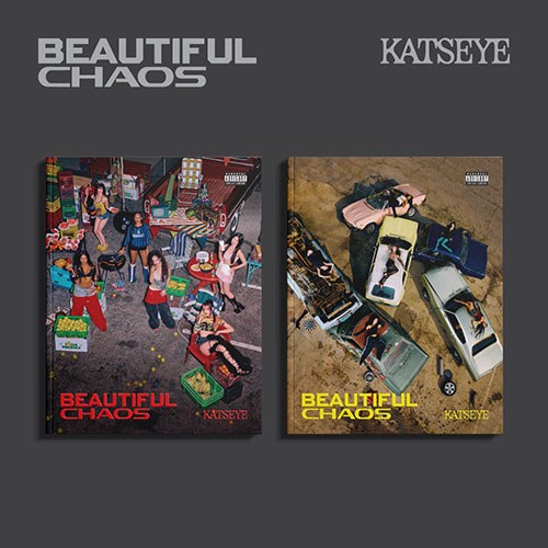 [세트/앨범2종] KATSEYE (캣츠아이) - BEAUTIFUL CHAOS