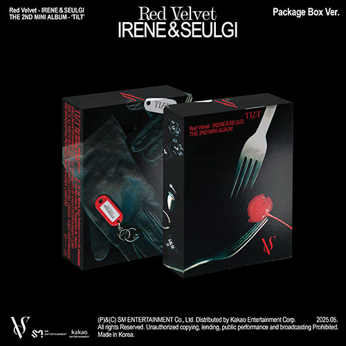 레드벨벳-아이린&슬기 (Red Velvet - IRENE & SEULGI) - 미니2집 [TILT] (Package Box Ver.)