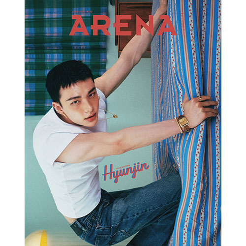 ARENA HOMME+ 아레나 옴므 플러스 2025년 6월호 (표지 스트레이키즈 현진 A형)