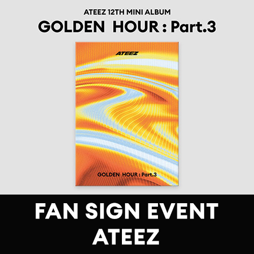 [6/15 대면 팬사인회] 에이티즈 (ATEEZ) - GOLDEN HOUR : Part.3 (POCAALBUM VER.)