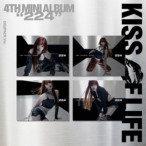 [세트/앨범4종] 키스오브라이프 (KISS OF LIFE) - 4th Mini Album [224] (Digipack Ver.) 