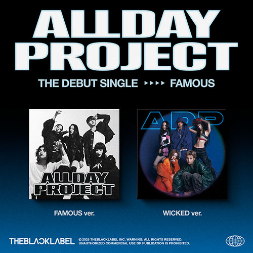 [세트/앨범2종] ALLDAY PROJECT - The Debut Single [FAMOUS]