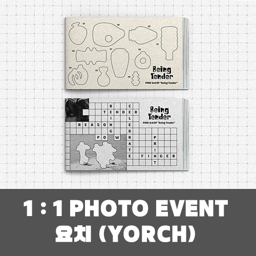 [요치][7/12 1:1 포토회] POW (파우) - 3rd EP [Being Tender] (Photobook Ver.)