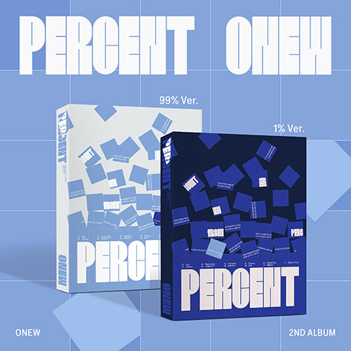 [애플특전][세트/앨범2종] 온유 (ONEW) - 정규앨범2집 [PERCENT] (Photobook Ver.)