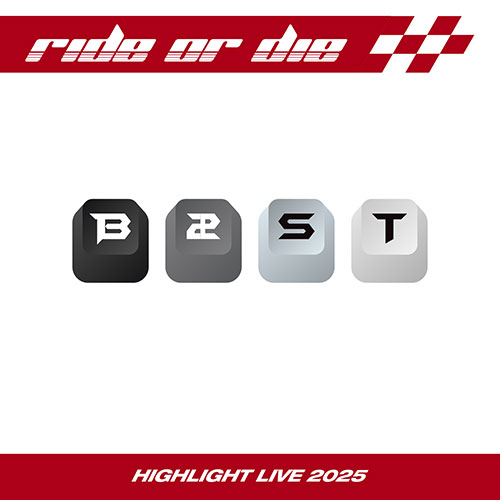 하이라이트 (HIGHLIGHT) - HIGHLIGHT LIVE 2025 [RIDE OR DIE] MD / 키보드 키캡 세트 (KEYBOARD KEY CAP SET)