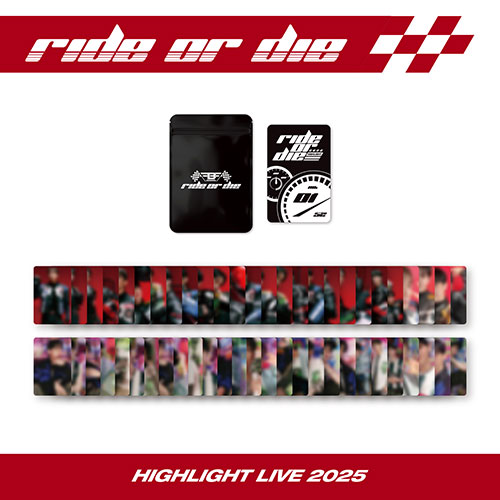 하이라이트 (HIGHLIGHT) - HIGHLIGHT LIVE 2025 [RIDE OR DIE] MD / 트레이딩 포토 카드 (TRADING PHOTO CARD)