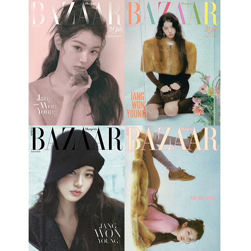 [세트/4종] HARPER'S BAZAAR 바자 : 8월 [2025] 표지 : 장원영