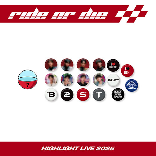 하이라이트 (HIGHLIGHT) - HIGHLIGHT LIVE 2025 [RIDE OR DIE] MD / 랜덤 캡슐 (RANDOM CAPSULE)