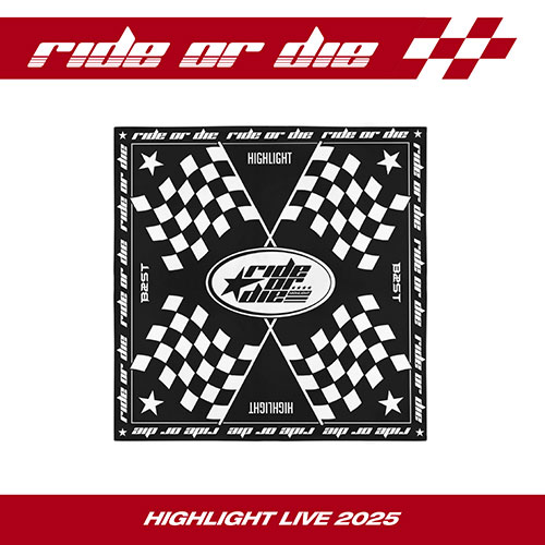 하이라이트 (HIGHLIGHT) - HIGHLIGHT LIVE 2025 [RIDE OR DIE] MD / 반다나 (BANDANA)
