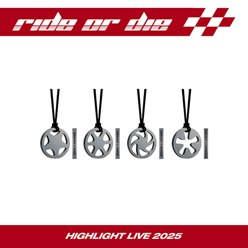 하이라이트 (HIGHLIGHT) - HIGHLIGHT LIVE 2025 [RIDE OR DIE] MD / 목걸이 (NECKLACE)