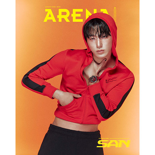 ARENA HOMME+ 아레나 옴므 플러스 2025년 8월호 (표지 에이티즈 산 F형)