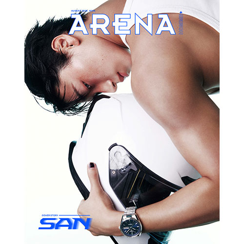 ARENA HOMME+ 아레나 옴므 플러스 2025년 8월호 (표지 에이티즈 산 D형)