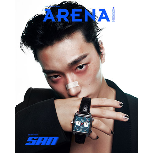 ARENA HOMME+ 아레나 옴므 플러스 2025년 8월호 (표지 에이티즈 산 B형)